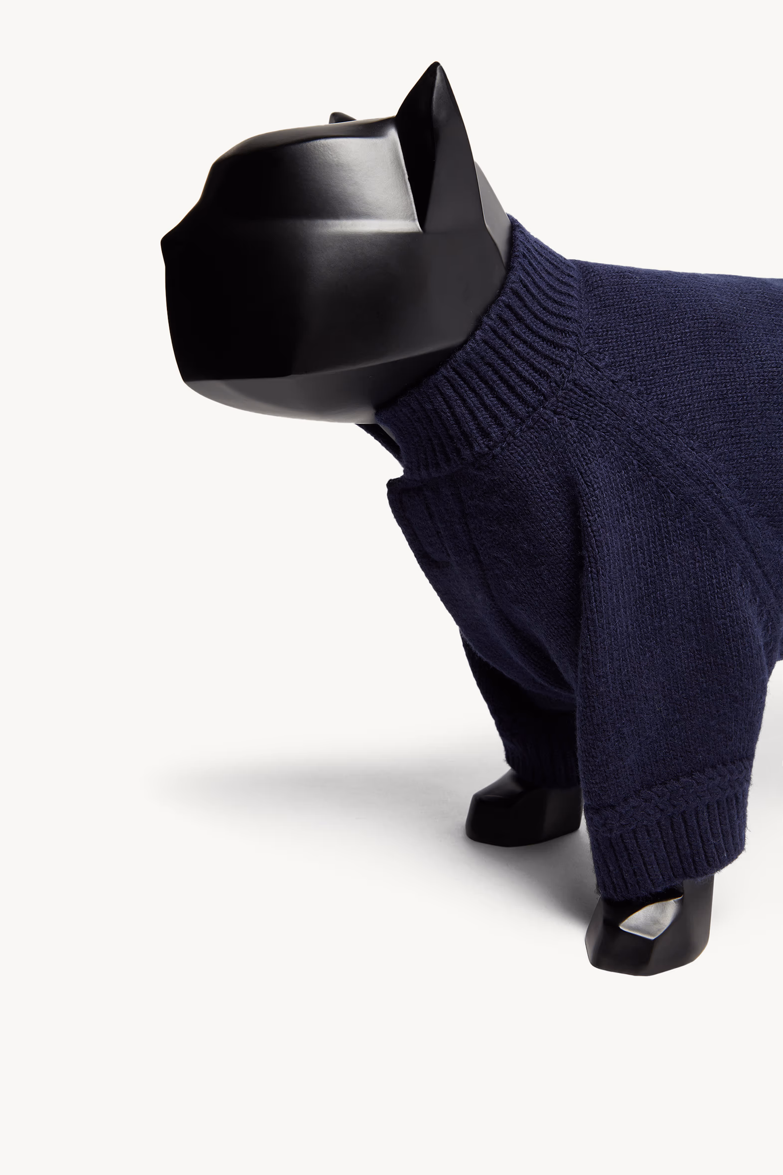 Wool Dog Sweater Gender Neutral Dark Blue Moncler 2